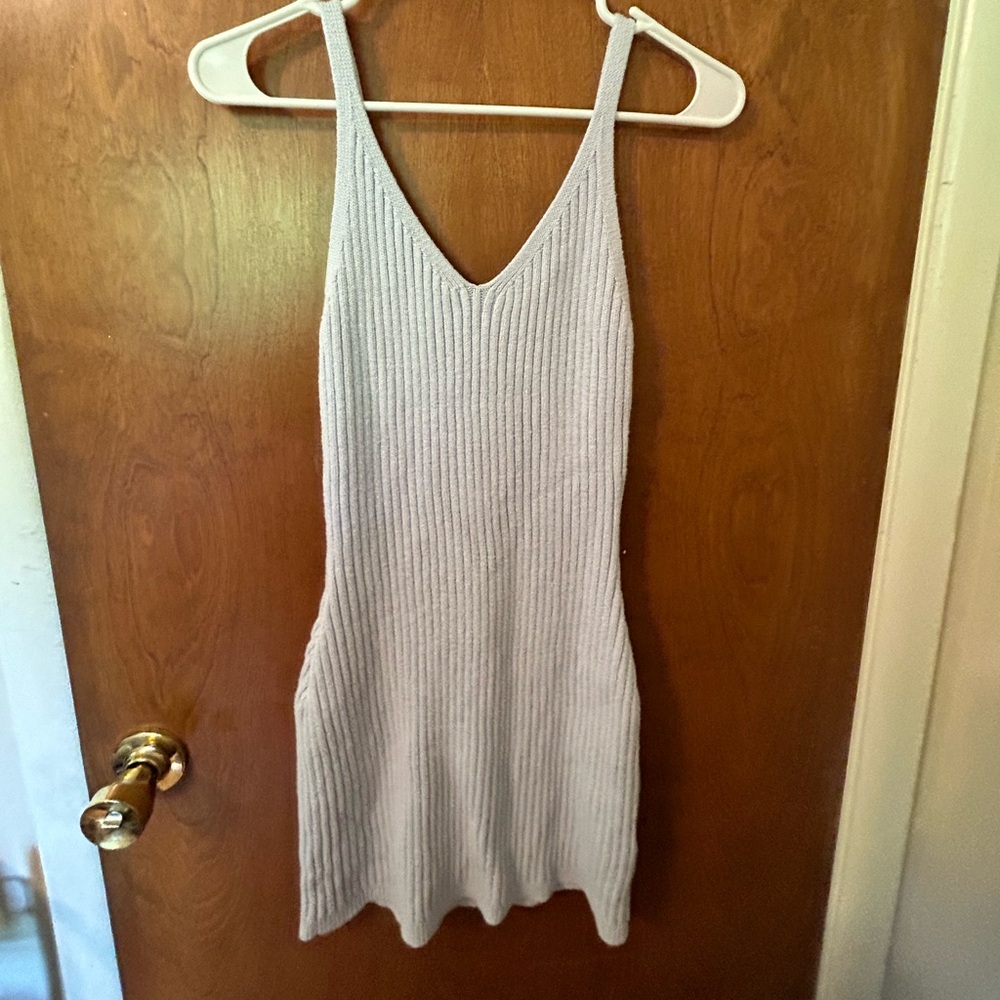Women’s Sz Small Blue Knit Minidress from Hollister